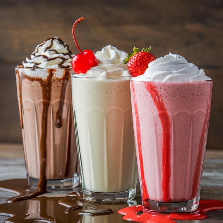 Milkshake Çeşitleri